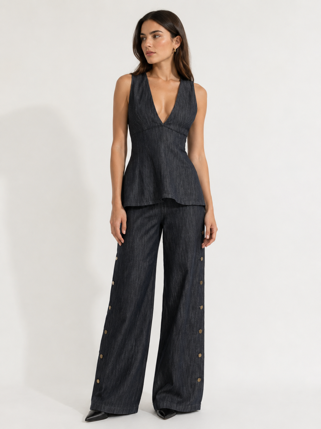 Clyde Denim Top