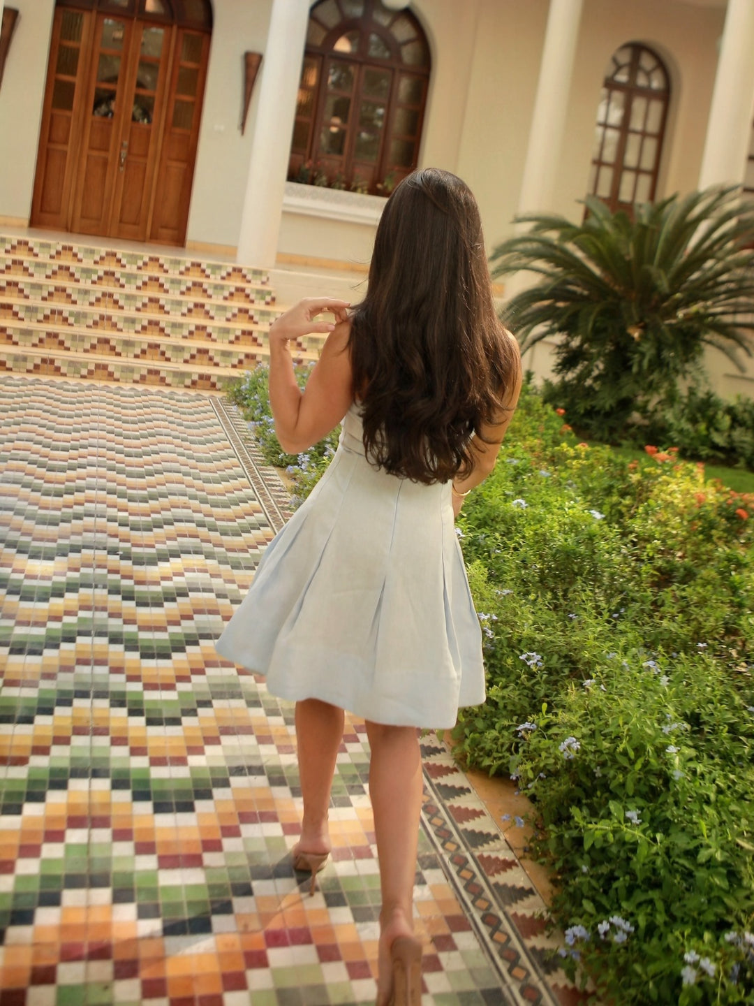 Pia Mini Linen Dress